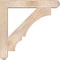Ekena Millwork Balboa Craftsman Smooth Bracket w/ Offset Brace, Douglas Fir, 7 1/2"W x 44"D x 44"H BKT0806X44X44BOA04SDF - alternate 4